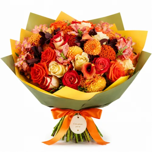 Bouquet fiori misti a domicilio a Napoli